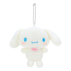 Japan Sanrio Original Amigurumi Style Knit Mascot Holder - Cinnamoroll