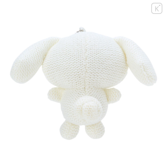 Japan Sanrio Original Amigurumi Style Knit Mascot Holder - Cinnamoroll - 3