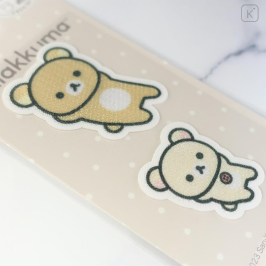 Japan San-X Iron-on Applique Patch - Rilakkuma & Korilakkuma / New Basic Rilakkuma - 2