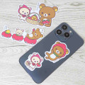 Japan San-X Vinyl Sticker Set - Rilakkuma / Strawberry - 2