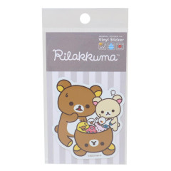 Japan San-X Vinyl Sticker - Rilakkuma & Friends / Packing Toys