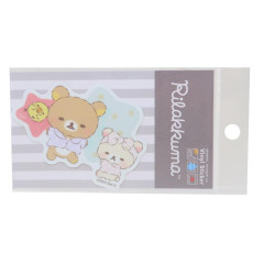 Japan San-X Vinyl Sticker - Rilakkuma & Friends / Pajama