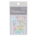 Japan San-X Vinyl Sticker - Korilakkuma / Soda Drink - 1