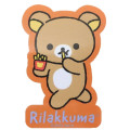 Japan San-X Vinyl Sticker - Rilakkuma / Fast Food - 1