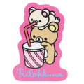 Japan San-X Vinyl Sticker - Rilakkuma & Korilakkuma / Fast Food B - 1