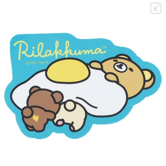 Japan San-X Vinyl Sticker - Rilakkuma & Friends / Sleep - 1