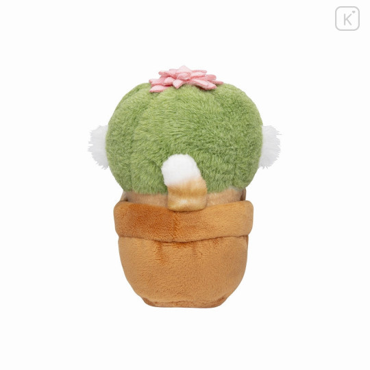 Japan Mofusand Plant Plush Toy - Cat / Cactus with Flowers - 5