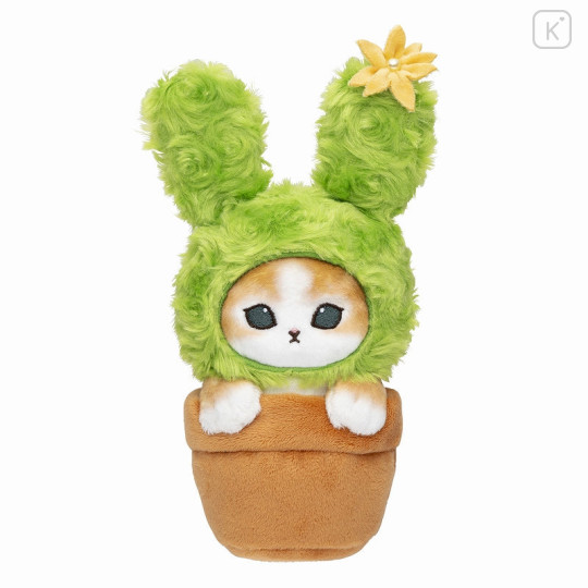 Japan Mofusand Plant Plush Toy - Cat : Cactus Like A Rabbit - 1