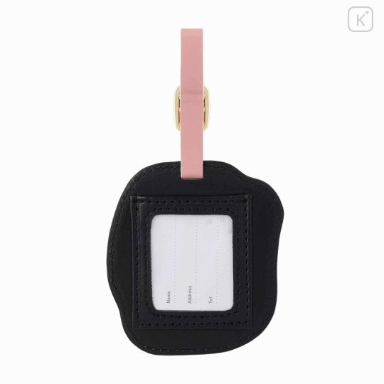 Japan Mofusand Luggage Tag - Cat / Strawberry Black & Pink - 5