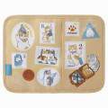 Japan Mofusand Passport Holder Multi Accessory Case - Cat : Travel Memory - 1