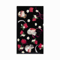 Japan Mofusand Ticket File - Cat / Strawberry Black & Red - 6