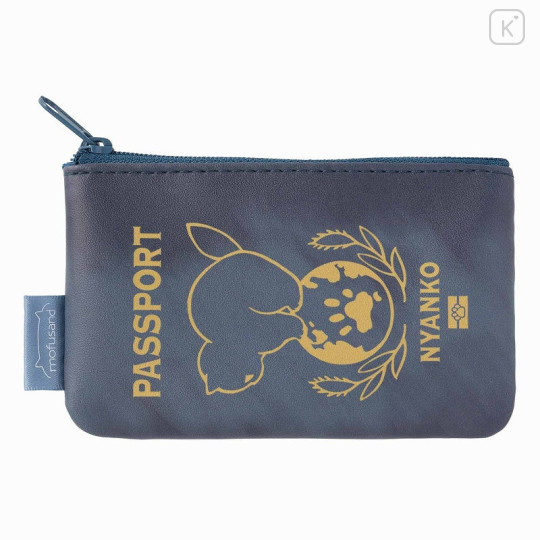 Japan Mofusand Mini Flat Pouch Set - Cat / Travel Memory - 6