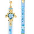 Japan Sanrio Original Ballpoint Pen With Stone - Cinnamoroll / Make You Love Me Even More - 3