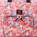 Japan Sanrio Folding Boston Bag - Red - 4