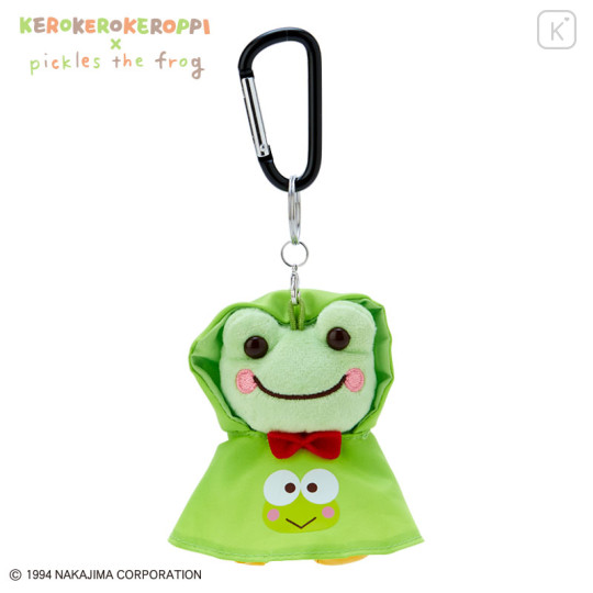 Japan Sanrio × Pickles the Frog Mascot Holder - Pickles / Rain Poncho - 1