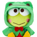 Japan Sanrio × Pickles the Frog Plush Toy - Keroppi / Rain Poncho - 4