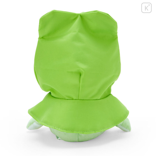 Japan Sanrio × Pickles the Frog Plush Toy - Pickles / Rain Poncho - 2