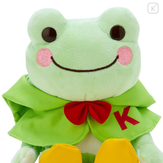 Japan Sanrio × Pickles the Frog Plush Toy - Pickles / Rain Poncho - 5