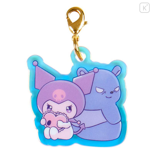 Japan Sanrio Acrylic Charm - Kuromi / Clingy Tears - 4