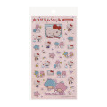 Japan Sanrio Silver Hologram Seal Sticker - Clingy Tears Red - 1