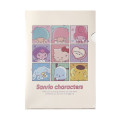 Japan Sanrio A4 Clear File - Clingy Tears - 1