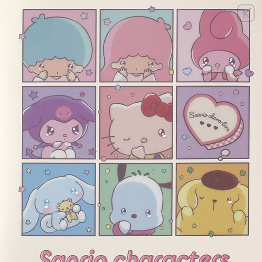 Japan Sanrio A4 Clear File - Clingy Tears - 3