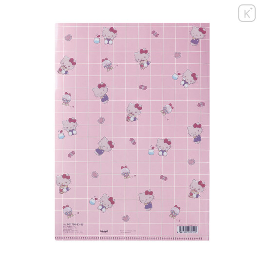 Japan Sanrio A4 Clear File - Hello Kitty / Clingy Tears - 2