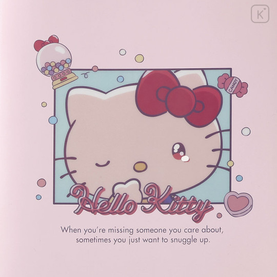 Japan Sanrio A4 Clear File - Hello Kitty / Clingy Tears - 3