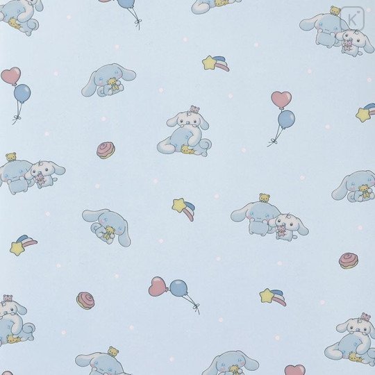 Japan Sanrio A4 Clear File - Cinnamoroll / Clingy Tears - 4