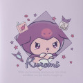 Japan Sanrio A4 Clear File - Kuromi / Clingy Tears - 3