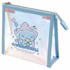 Japan Sanrio Gusseted Pouch - Cinnamoroll / Clingy Tears