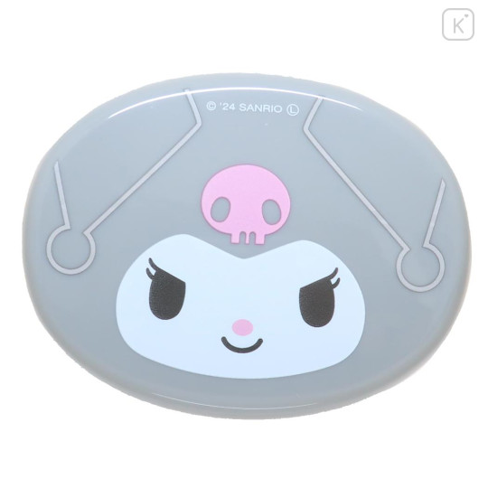 Japan Sanrio Hair Brush - Kuromi / Oval - 1