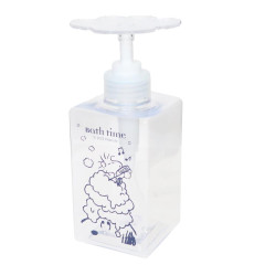 Japan Peanuts Soap Dispenser Bottle - Snoopy & Woodstock / Bath Time