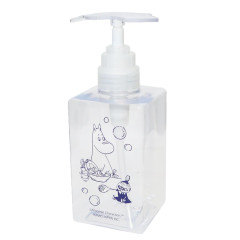 Japan Moomin Soap Dispenser Bottle - Moomintroll Mama & Little My / Bubble