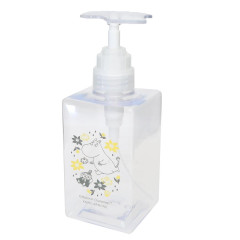 Japan Moomin Soap Dispenser Bottle - Moomintroll & Little My / Bubble