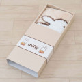 Japan Miffy Fluffy Mat - Miffy / Beige Flower - 5