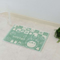 Japan Ghibli Jacquard Mat - My Neighbor Totoro / Green & White - 4