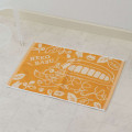 Japan Ghibli Jacquard Mat - My Neighbor Totoro / Cat Bus Yellow & White - 3