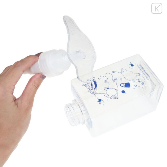 Japan Moomin Soap Dispenser Bottle - Moomintroll & Mama & Little My / Bubble - 2