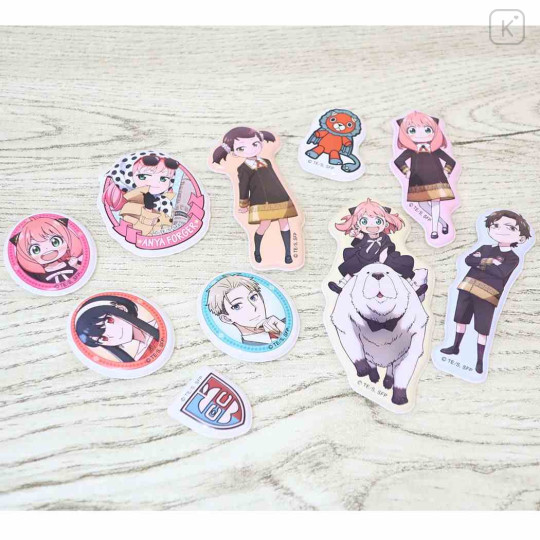 Japan Spy×Family Bubble Sticker Set - Characters 3D - 2