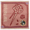 Japan Spy×Family Jacquard Mini Towel Handkerchief - Yuk / Rose - 1