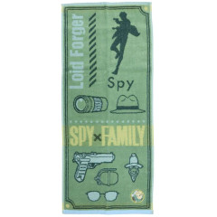 Japan Spy×Family Jacquard Long Towel Handkerchief - Loid / Gun