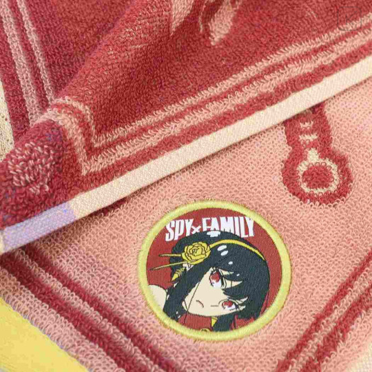 Japan Spy×Family Jacquard Face Towel - Yok : Rose - 2
