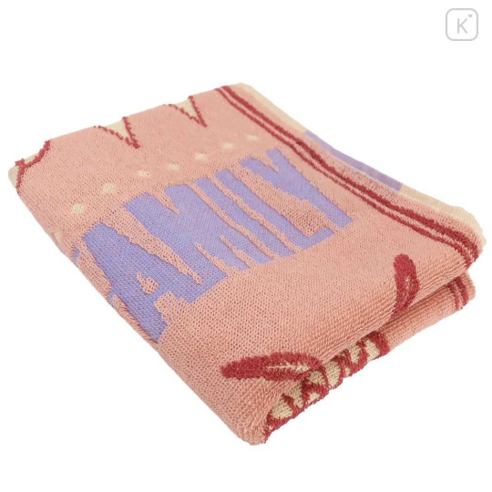 Japan Spy×Family Jacquard Long Towel Handkerchief - Yok / Rose - 3