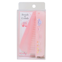 Japan Kirby Folding Compact Comb & Brush - Popping Up