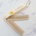 Japan Disney Folding Compact Comb & Brush - Pooh & Piglet - 3