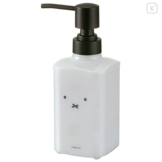 Japan Miffy Soap Dispenser Bottle 260ml - Miffy : Face - 1