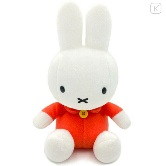 Japan Miffy Plush Toy (S) - Sitting / Orange - 1