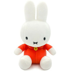 Japan Miffy Plush Toy (S) - Sitting / Orange