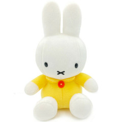 Japan Miffy Plush Toy (S) - Sitting / Yellow